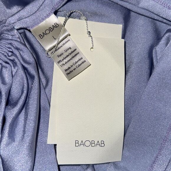 NWT Baobab Collection Isla Maxi in Quarzo Lavender Blue SKIRT Large - Picture 9 of 10